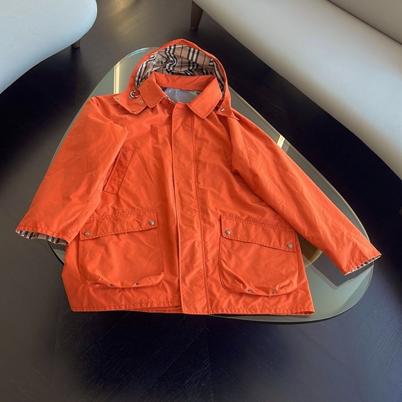 Authentic Vintage Burberry Orange Jacket - Picture 3 of 13